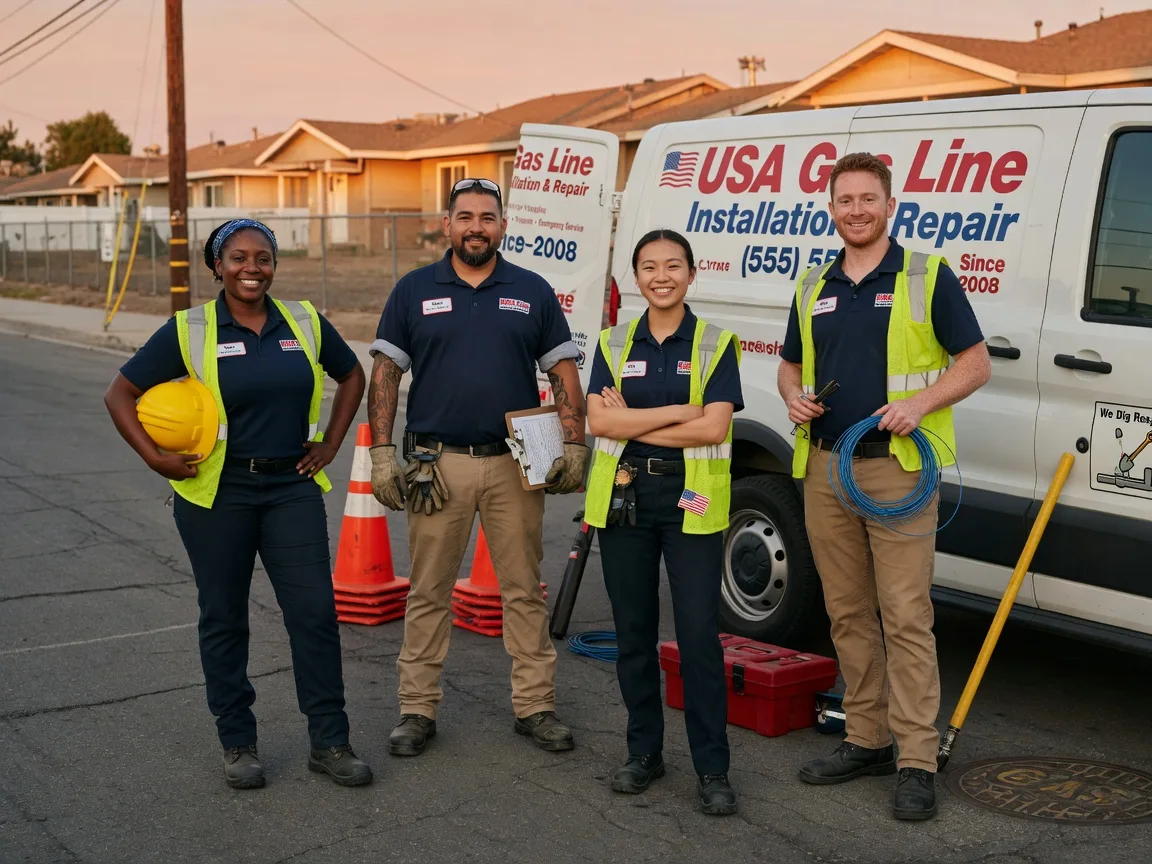 Gas Line Installation company in Goehner, NE